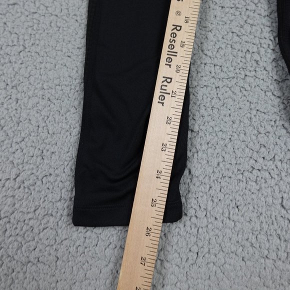 NIKE Pro Dri Fit Compression Leggings Womens Small Black Spell Out Run Training - Picture 5 of 16